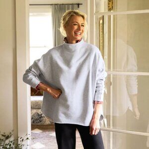 Frank & Eileen Effie Funnel Neck Capelet